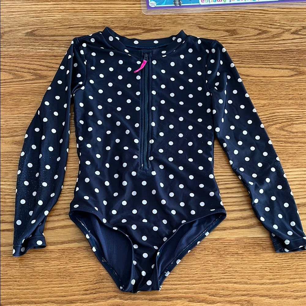 Gap Navy Polka Dot Kids Swimwear